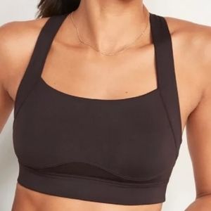 Old Navy Wireless Sports Bra Woman Plus 3X High Impact Active So Dry Racer Back